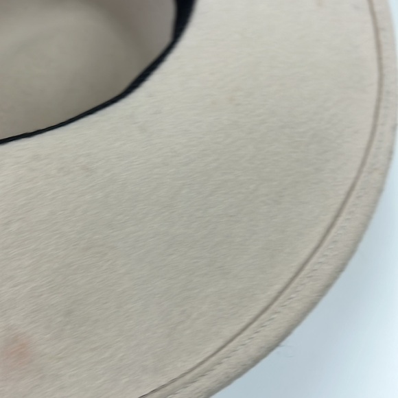 Goorin Bros. Dean the Butcher cream 100% wool felt Fedora Hat - Picture 4 of 8